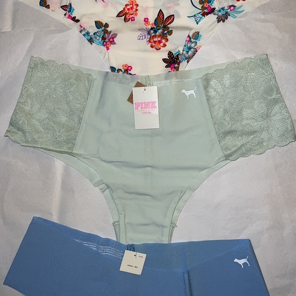 (S) 3pk No Show (PINK) VICTORIA’S SECRET Panties Underwear - Picture 3 of 10